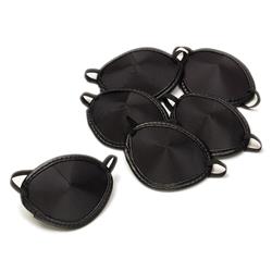 Junior - Black Eye Patches 65 x 52mm - (6 pack)